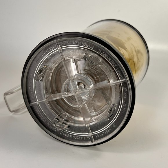 Teavana Perfectea Maker Tea Steeper Infuser Perfect Tea Clear Black 16oz - Picture 7 of 16